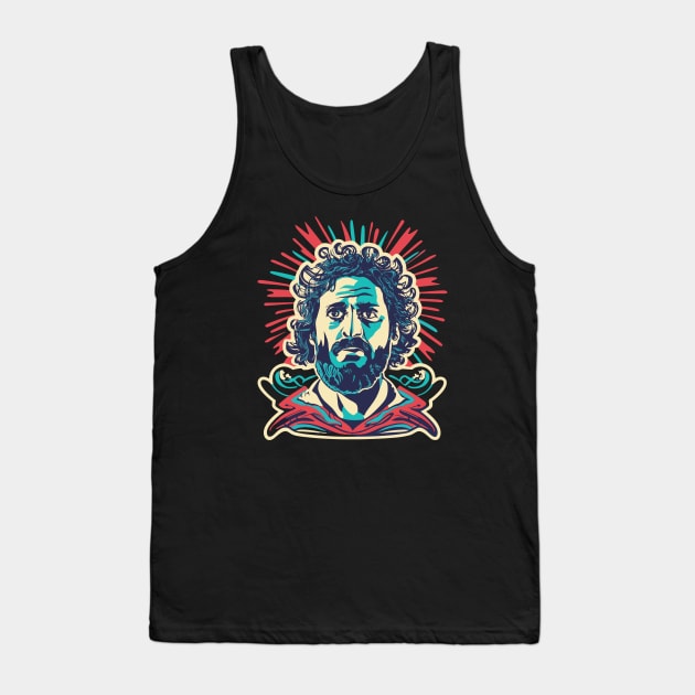 Jason Mantzoukas old man Tank Top by kknows